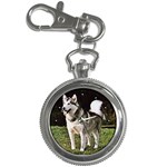 Alaskan Malamute Key Chain Watch