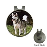 Alaskan Malamute Golf Ball Marker Hat Clip