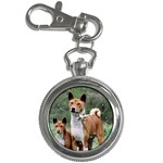 Basenji Key Chain Watch