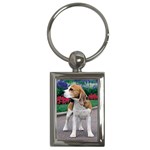 Beagle Key Chain (Rectangle)