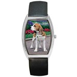 Beagle Barrel Style Metal Watch