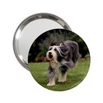 Bearded Collie 2.25  Handbag Mirror