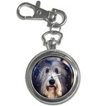 Bearded Collie Key Chain Watch