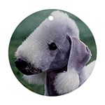 Bedlington Terrier Ornament (Round)