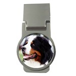 Bernese Mountain Dog Money Clip (Round)