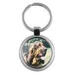 Bloodhound Key Chain (Round)