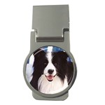 Border Collie Money Clip (Round)