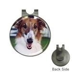 Borzoi Russian Wolfhound Golf Ball Marker Hat Clip