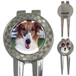 Borzoi Russian Wolfhound 3-in-1 Golf Divot