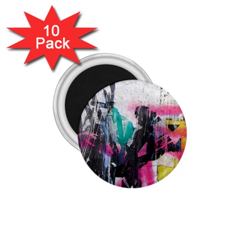 Graffiti Grunge 1.75  Magnet (10 pack)  from ArtsNow.com Front