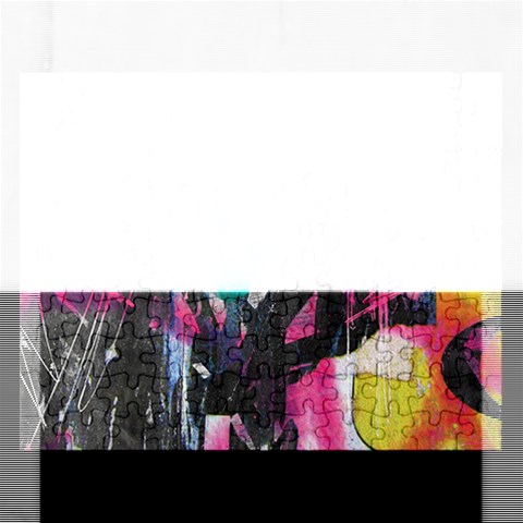 Graffiti Grunge Jigsaw Puzzle (Rectangular) from ArtsNow.com Front