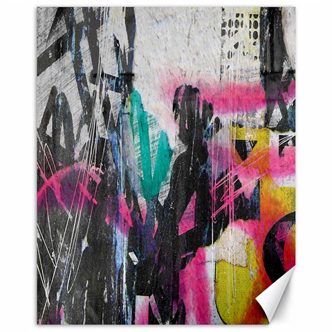 Graffiti Grunge Canvas 11  x 14  from ArtsNow.com 10.95 x13.48  Canvas - 1