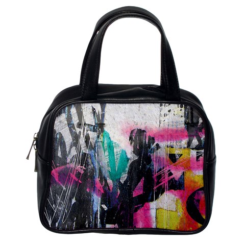 Graffiti Grunge Classic Handbag (Two Sides) from ArtsNow.com Back