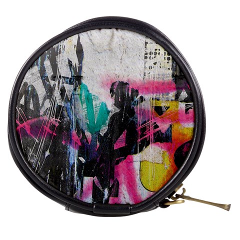 Graffiti Grunge Mini Makeup Bag from ArtsNow.com Front