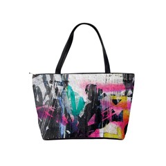 Graffiti Grunge Classic Shoulder Handbag from ArtsNow.com Back