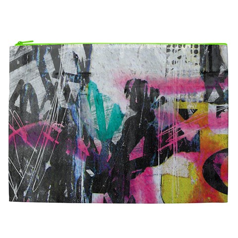 Graffiti Grunge Cosmetic Bag (XXL) from ArtsNow.com Front