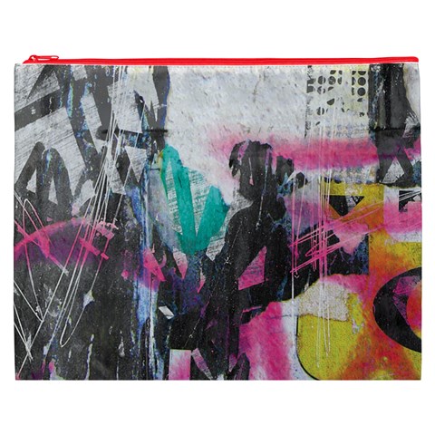 Graffiti Grunge Cosmetic Bag (XXXL) from ArtsNow.com Front