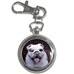 Bulldog Key Chain Watch