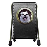 Bulldog Pen Holder Desk Clock