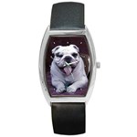 Bulldog Barrel Style Metal Watch