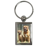 Bullmastiff Key Chain (Rectangle)