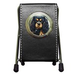 Cavalier King Charles Spaniel Pen Holder Desk Clock