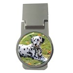 Dalmatian Money Clip (Round)