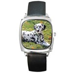 Dalmatian Square Metal Watch