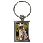 English Setter Key Chain (Rectangle)