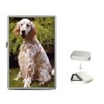 English Setter Flip Top Lighter