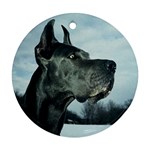 Great Dane Ornament (Round)