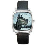 Great Dane Square Metal Watch