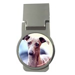 Italian Greyhound Money Clip (Round)