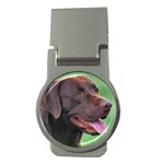 Labrador Retriever Lab Money Clip (Round)