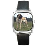 Mastiff Square Metal Watch