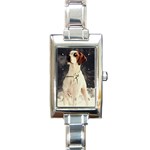 Pointer Rectangular Italian Charm Watch