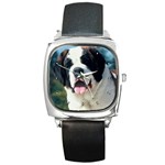 Saint Bernard Square Metal Watch