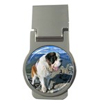 Saint Bernard Money Clip (Round)