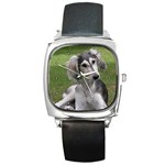 Saluki Square Metal Watch