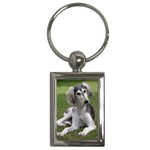 Saluki Key Chain (Rectangle)