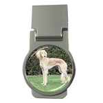 Saluki Money Clip (Round)