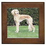 Saluki Framed Tile