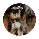 Schnauzer Ornament (Round)