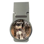 Schnauzer Money Clip (Round)