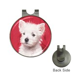 West Highland Terrier Westie Golf Ball Marker Hat Clip