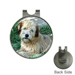 Wheaten Terrier Golf Ball Marker Hat Clip