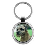 Border Terrier Key Chain (Round)