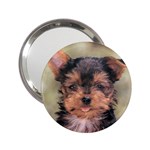 Yorkshire Terrier Yorkie 2.25  Handbag Mirror