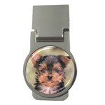 Yorkshire Terrier Yorkie Money Clip (Round)