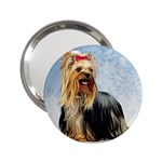 Yorkshire Terrier Yorkie 2.25  Handbag Mirror